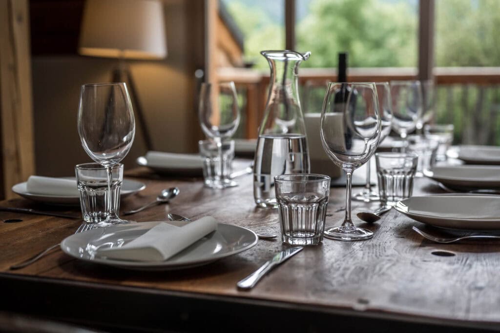 La Petite Cachée Dining room